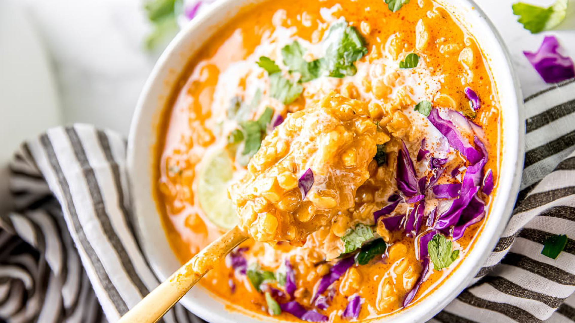 Vegan Coconut Lentil Soup