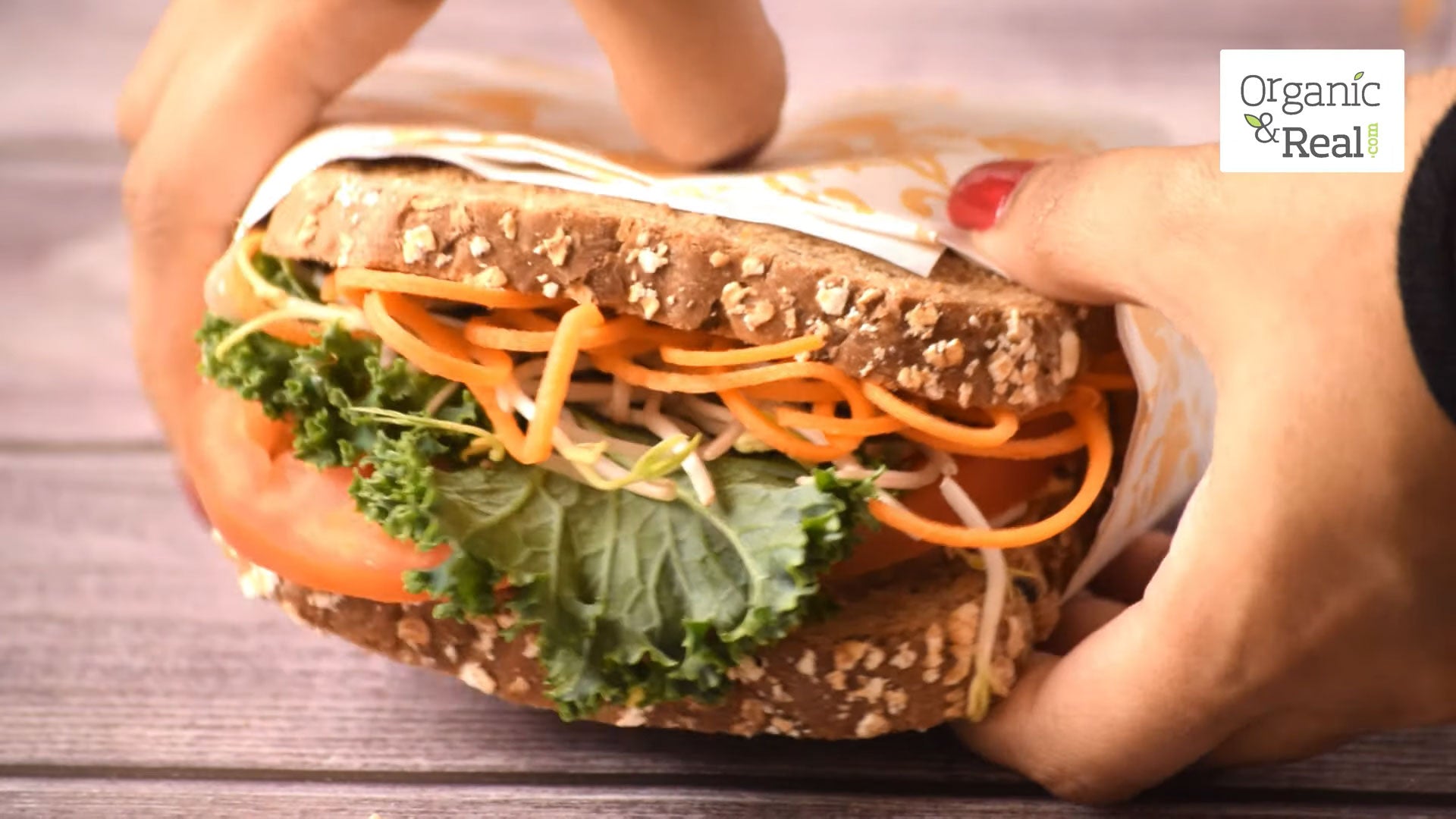 Filling Vegan Chickpea Sandwich recipe