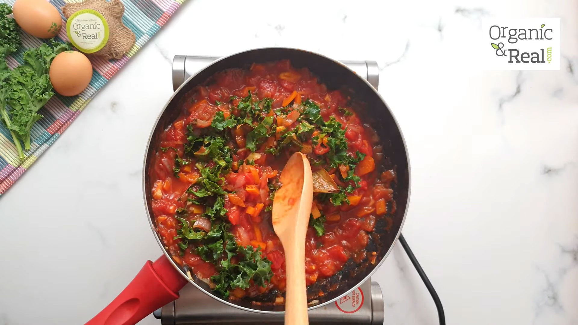 The best Egg Shakshouka with Kale you'll ever make