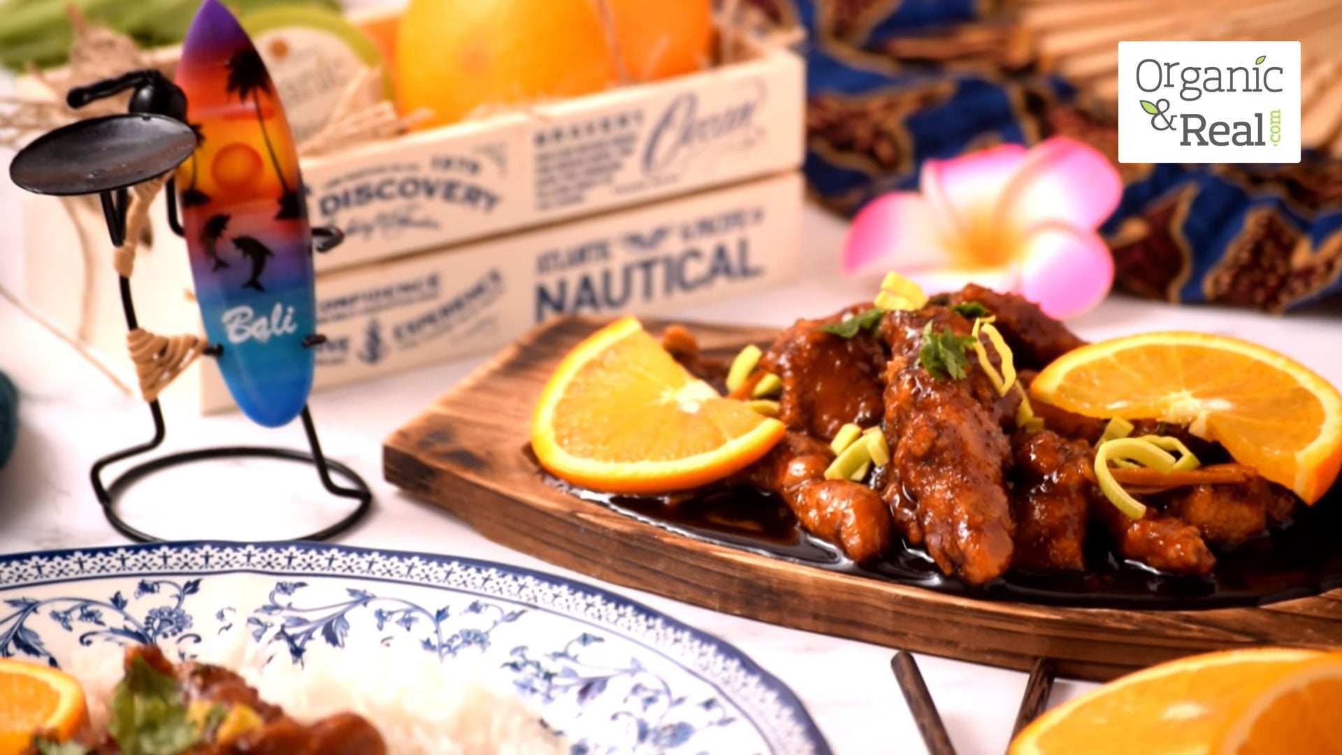 Tangy and mouth watering Baked Orange Chicken recipe