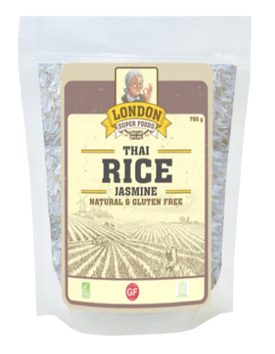 LONDON SUPER FOODS Thai Natural Jasmine Rice, 750g