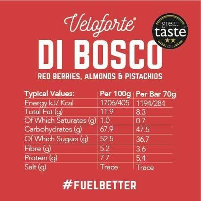 VELOFORTE Di Bosco Energy Bar, 62g