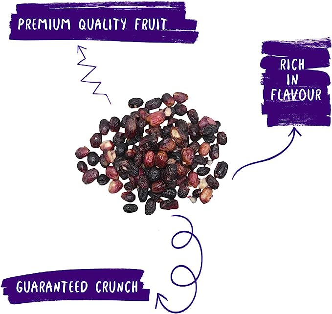 BONAF Crunchy Freeze Dried Grapes, 20g