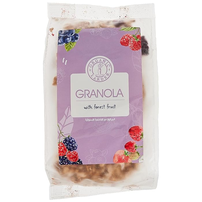 ORGANIC LARDER Granola With Forest Fruit, 400g - Organic