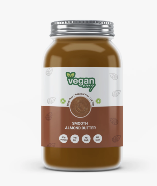 VEGAN WAY Pure Smooth Almond Butter 1kg