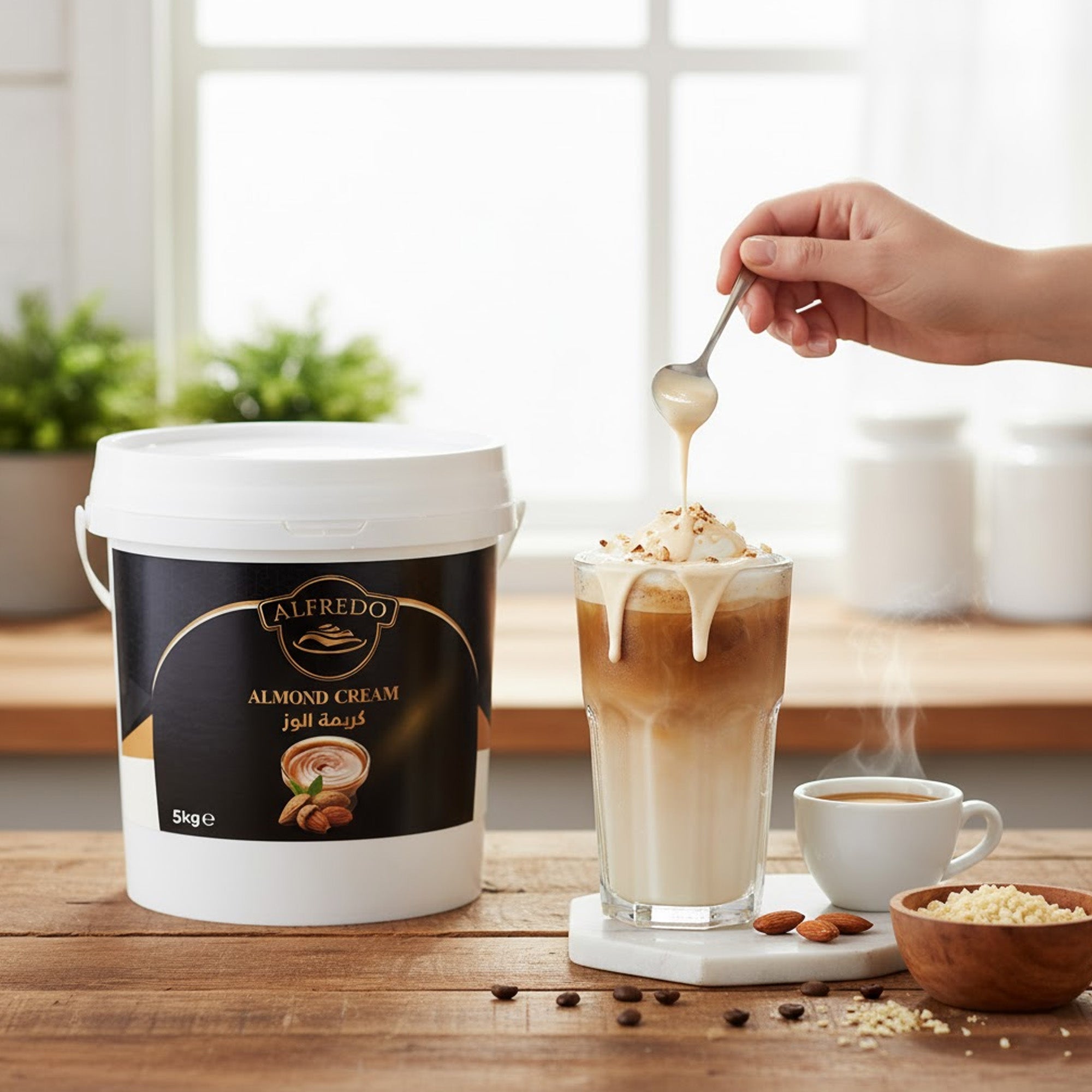 BAKING ESSENTIALS ALFREDO Almond Cream, 5 kg
