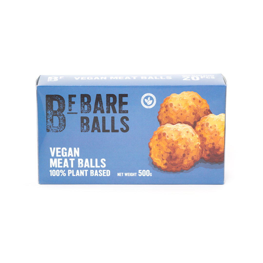 BARE FOODS Vegan Meatballs, 500g, Vegan
