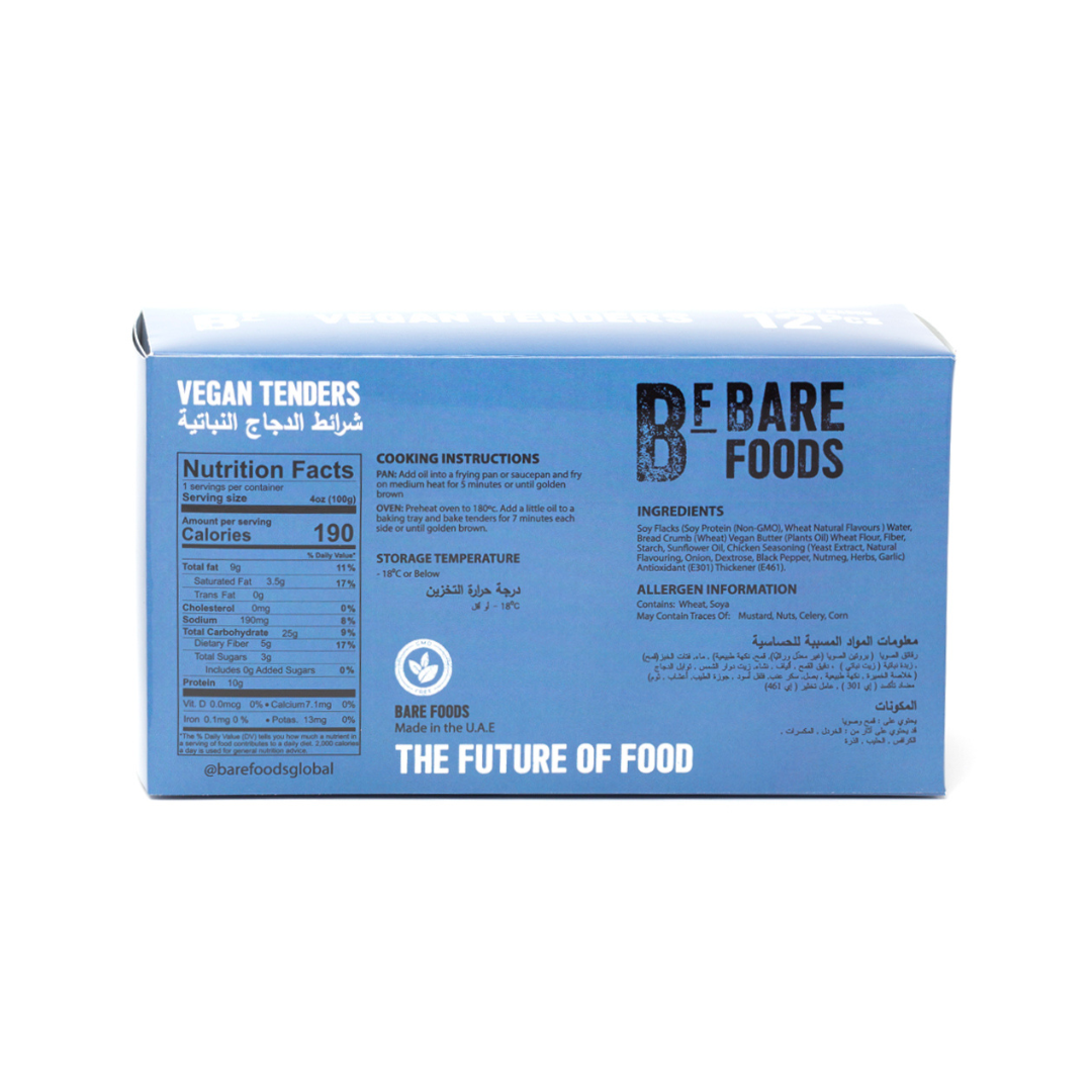 BARE FOODS Vegan Tenders, 500g
