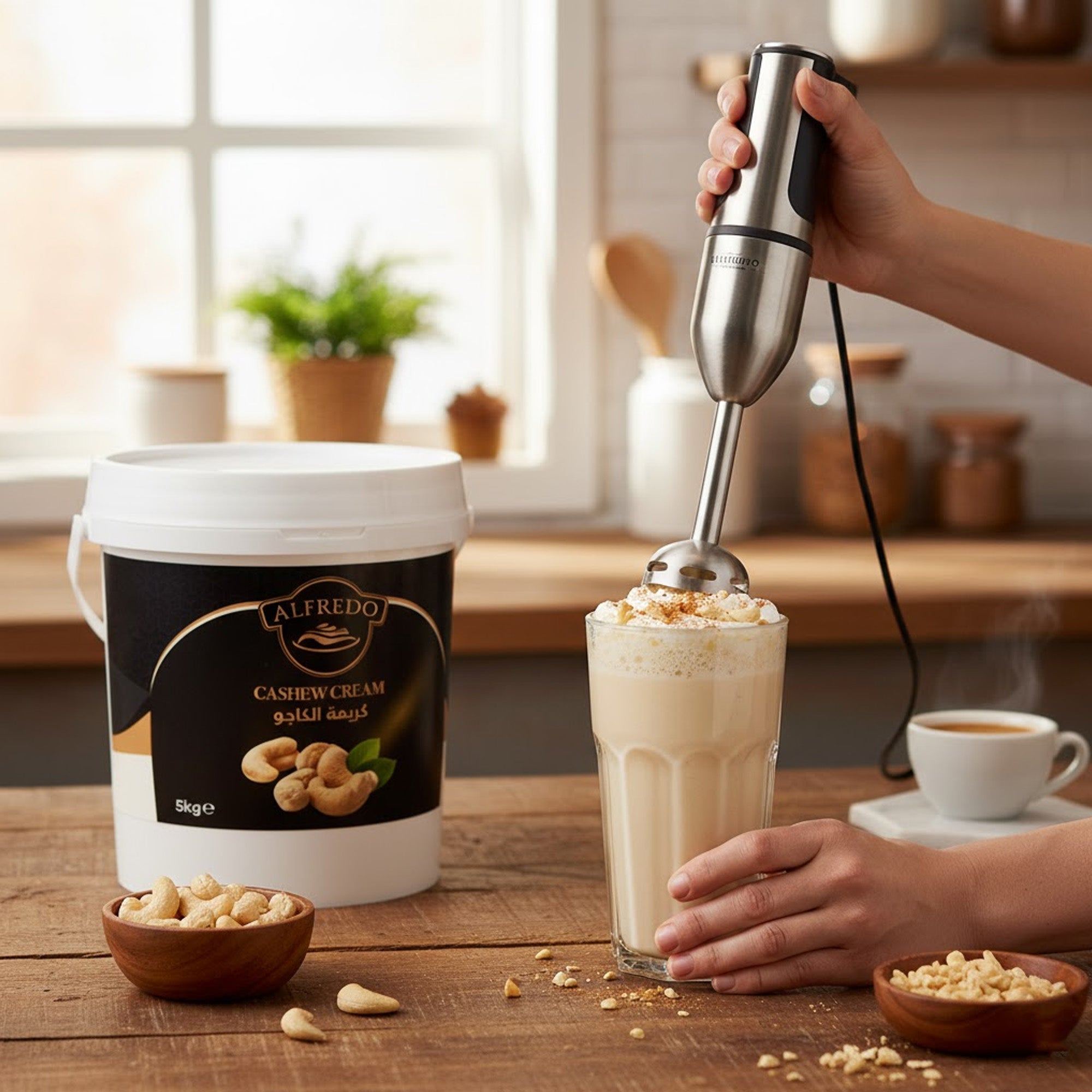 BAKING ESSENTIALS ALFREDO Cashew Cream, 5 kg