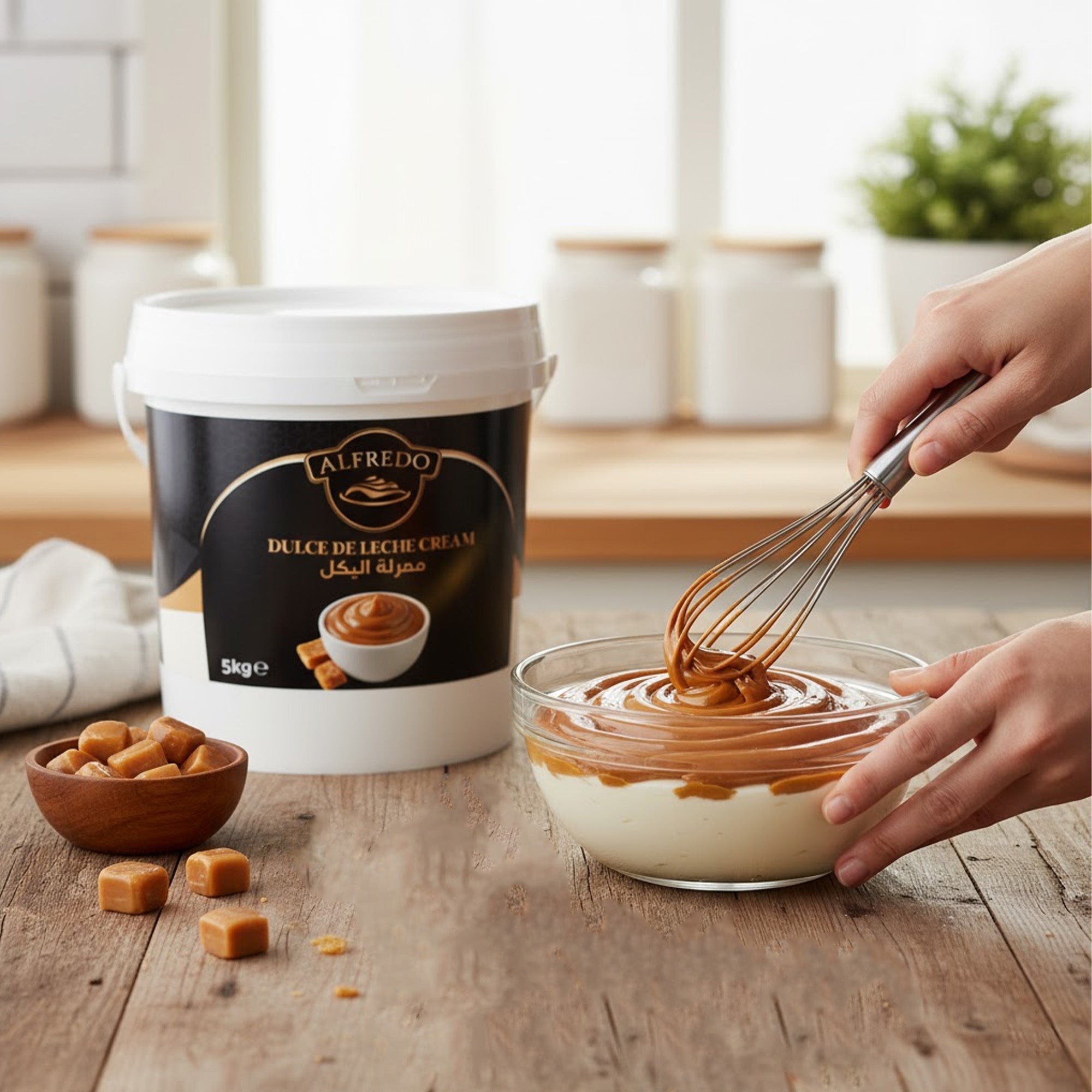 BAKING ESSENTIALS ALFREDO Dulce De Leche Cream, 5 kg