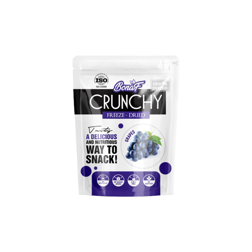 BONAF Crunchy Freeze Dried Grapes, 20g