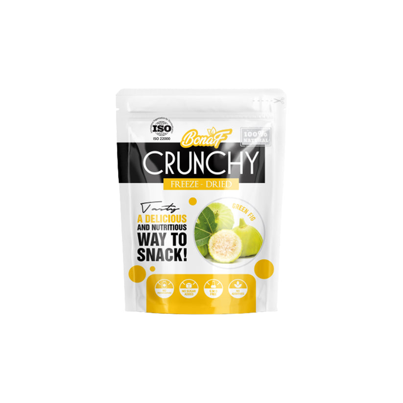 BONAF Crunchy Freeze Dried Yellow Figs, 25g
