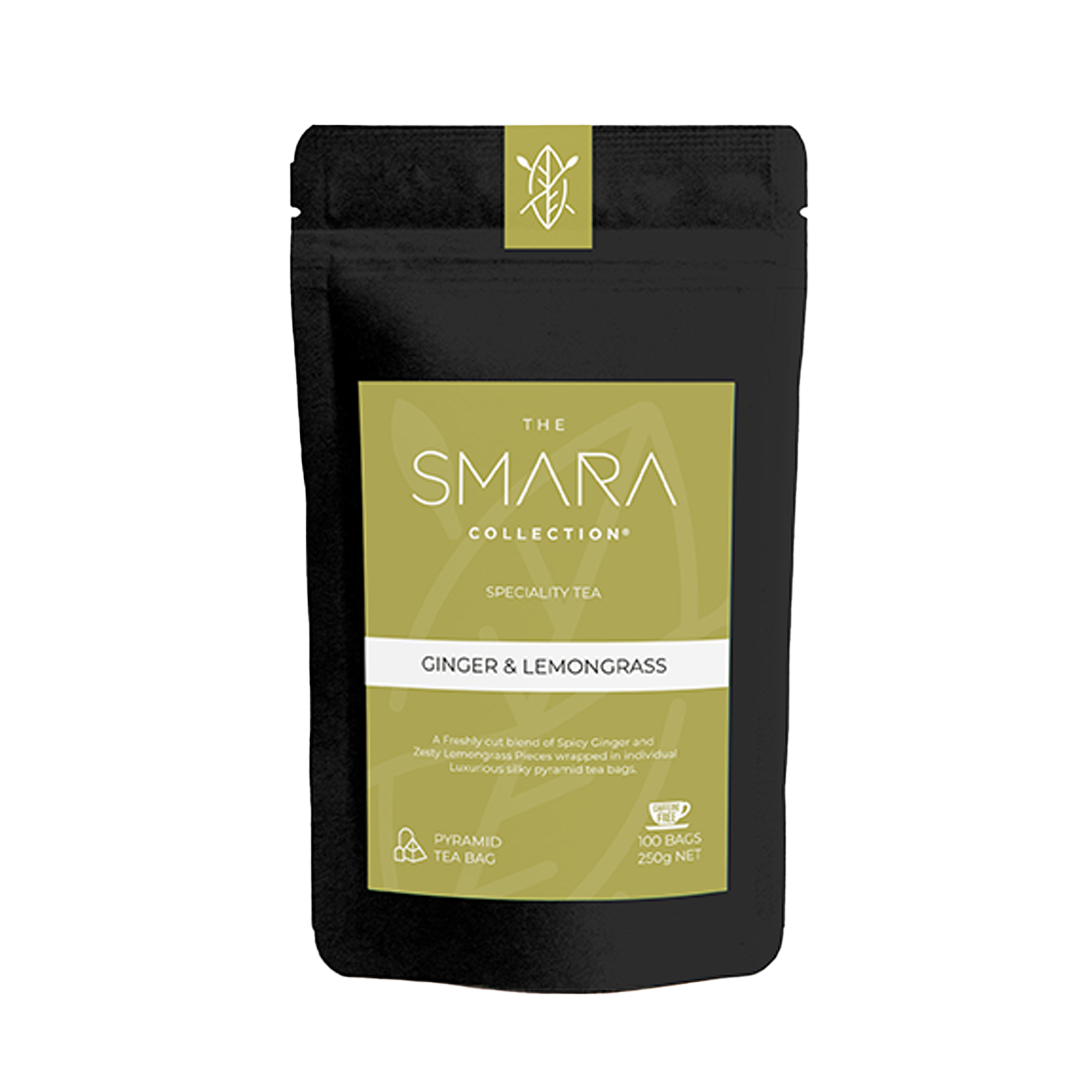 THE SMARA Ginger & Lemongrass Tea Bag- 2.5g x 100