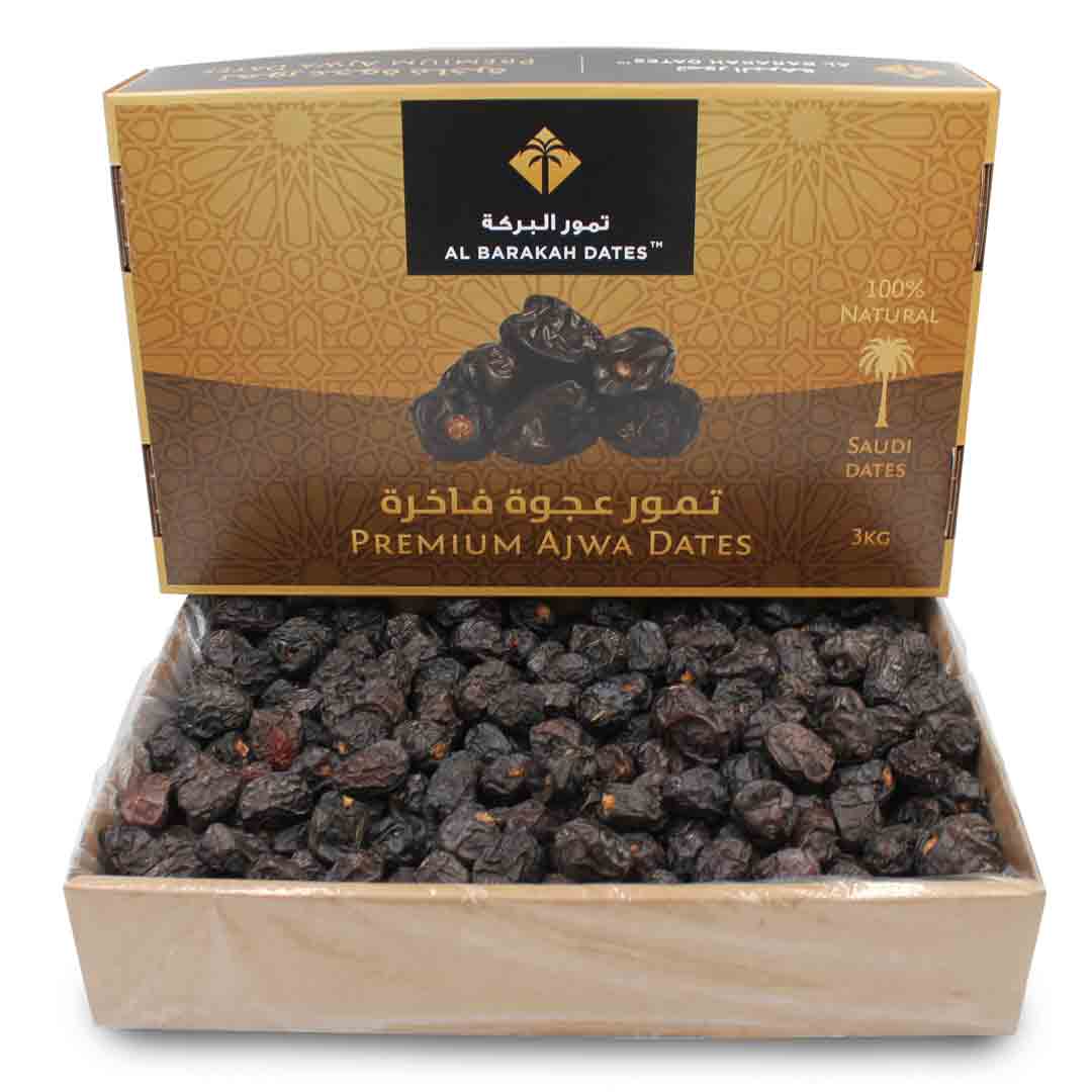 FRESH Ajwa Dates, 3kg