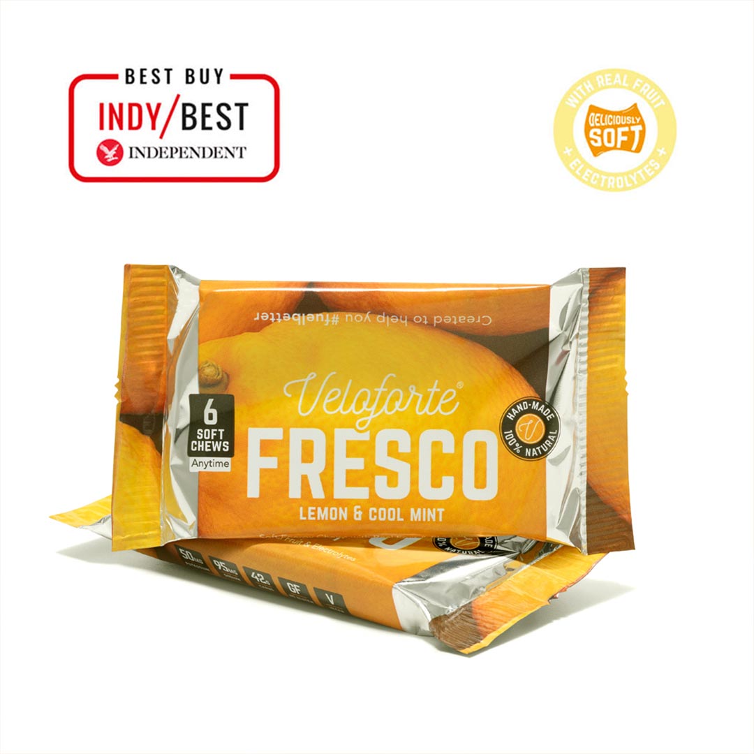 VELOFORTE Fresco Energy Chews Lemon & Cool Mint, 50g