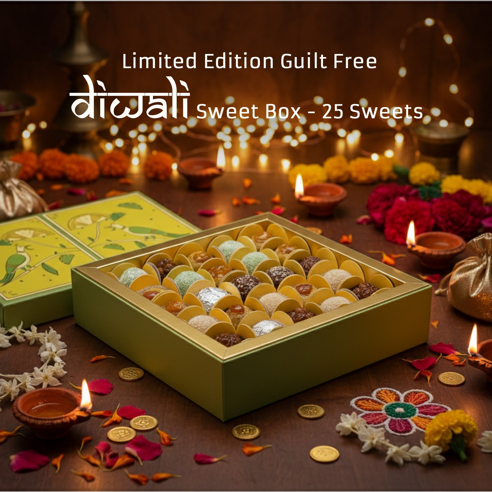 Vegan Diwali Sweet Box - Limited Edition, Sugar Free
