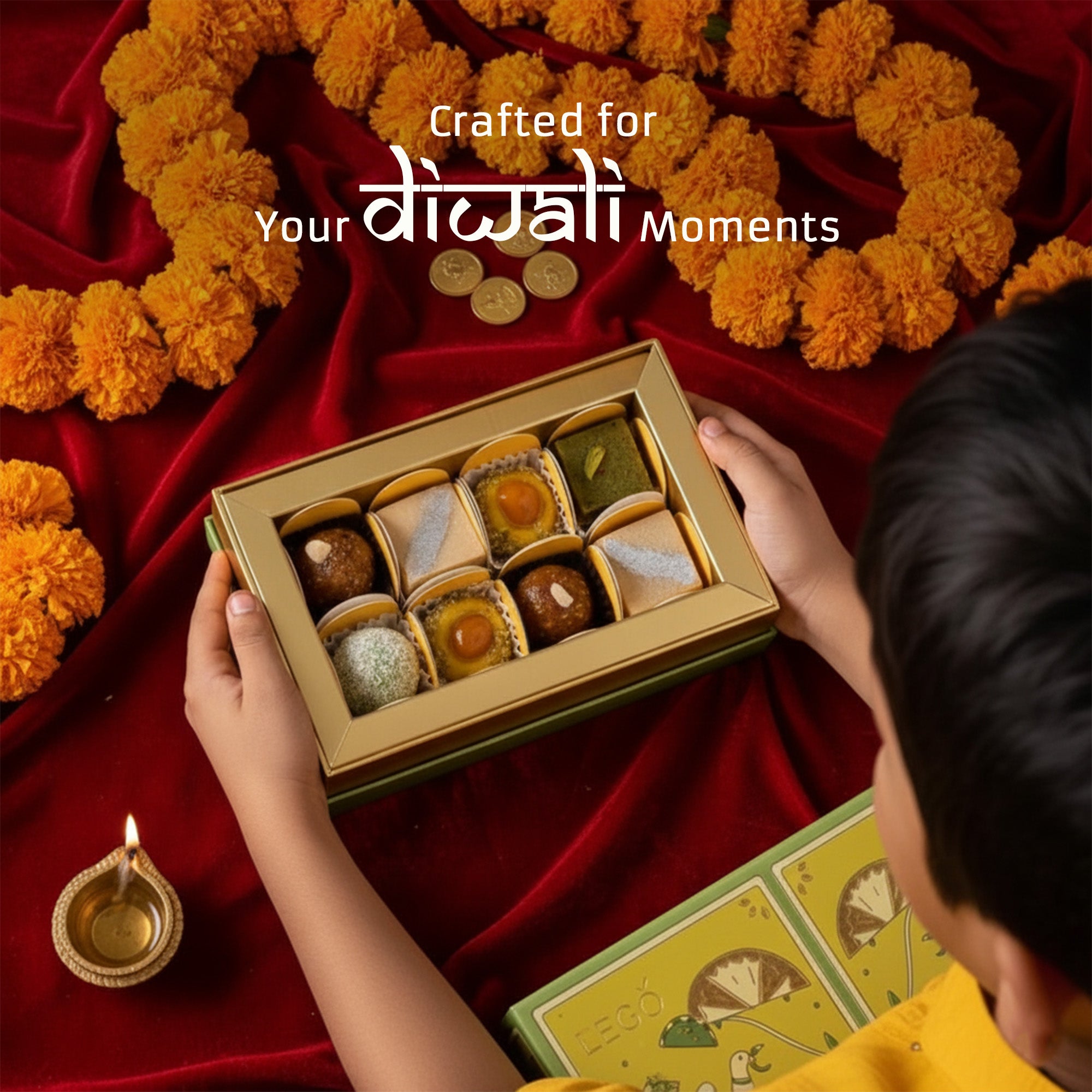 Vegan Diwali Sweet Box - Limited Edition, Sugar Free