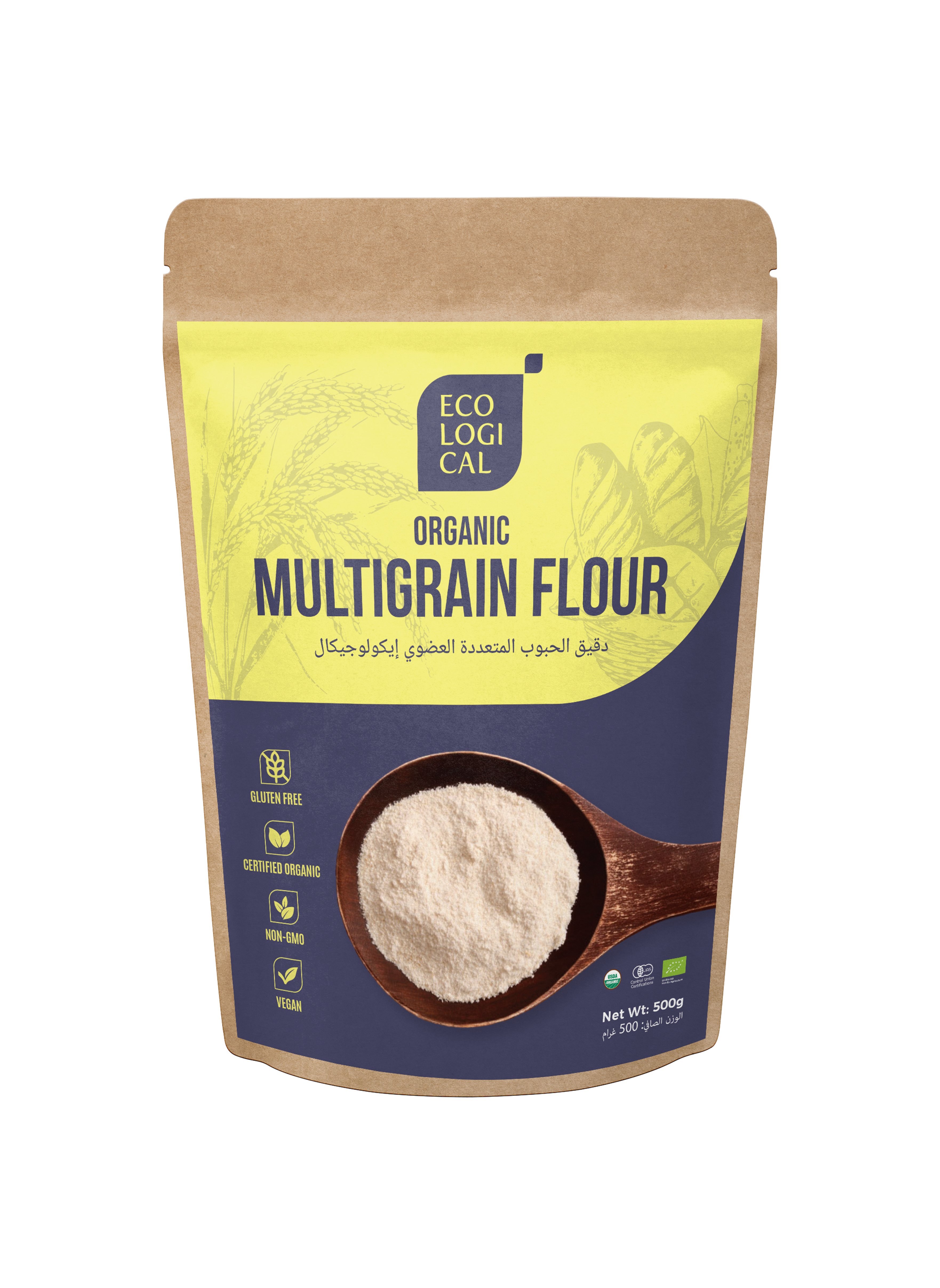 ECOLOGICAL Organic Multigrain Flour, 500g