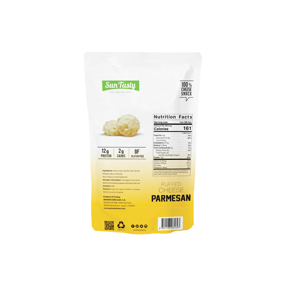 SUN TASTY Parmesan Puffed Cheese, 56g