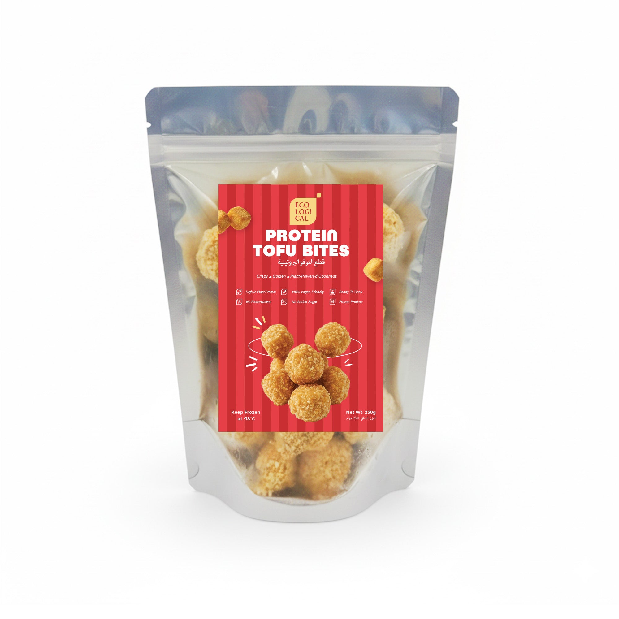 ECOLOGICAL Protein Tofu Bites, 250g