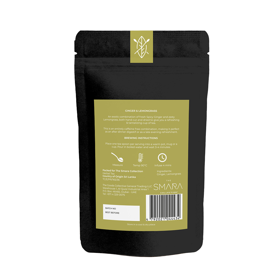 THE SMARA Ginger & Lemongrass Loose Leaf, 500g