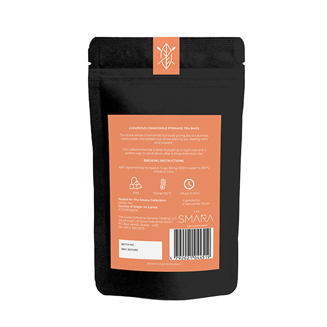 THE SMARA Luxurious Chamomile Tea Bag  - 2.5g x 100