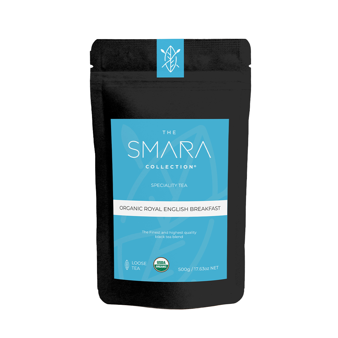 THE SMARA Organic Royal English Breakfast Loose Leaf, 500g