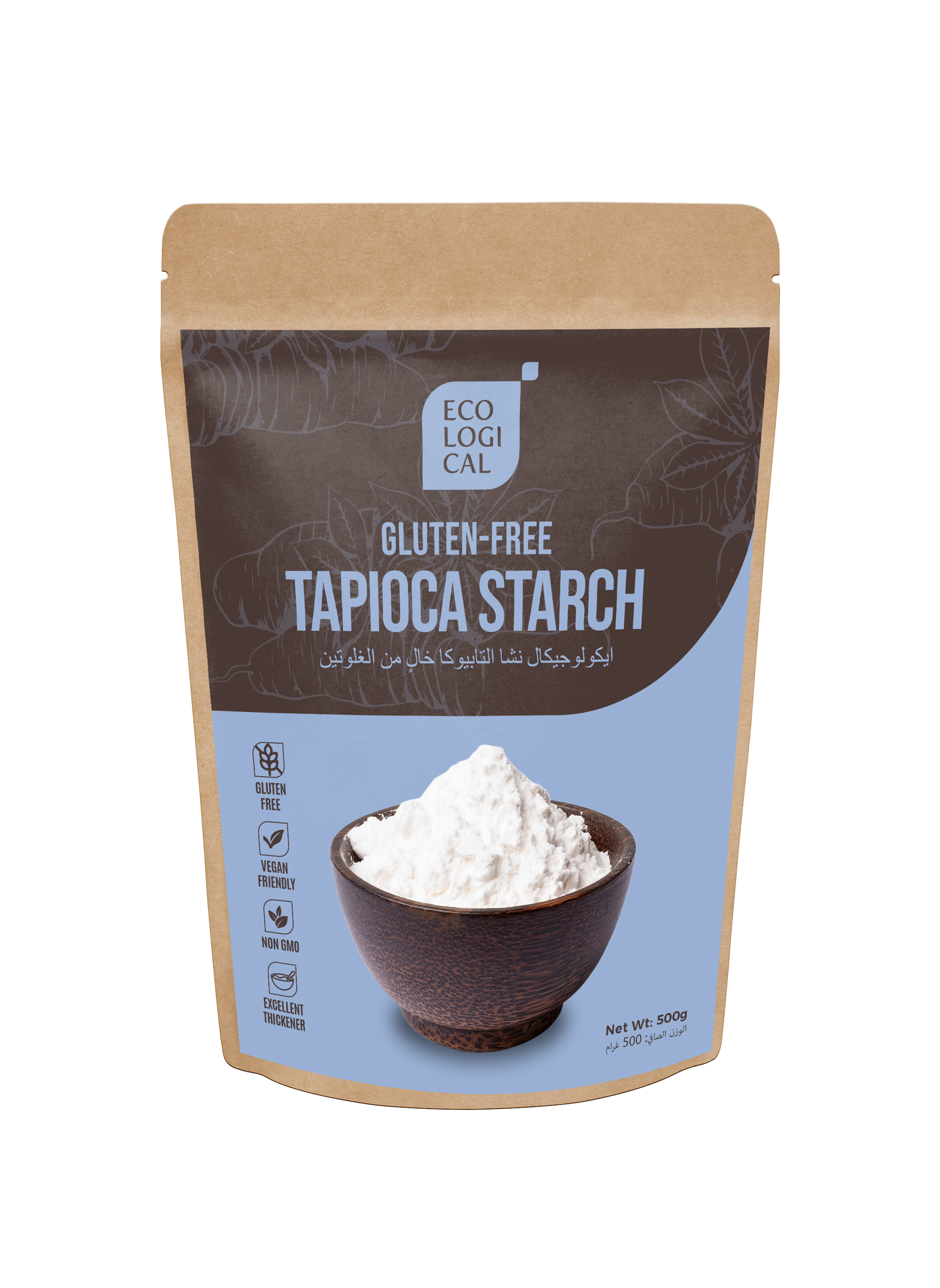 ECOLOGICAL Gluten-Free Tapioca Starch, 500g