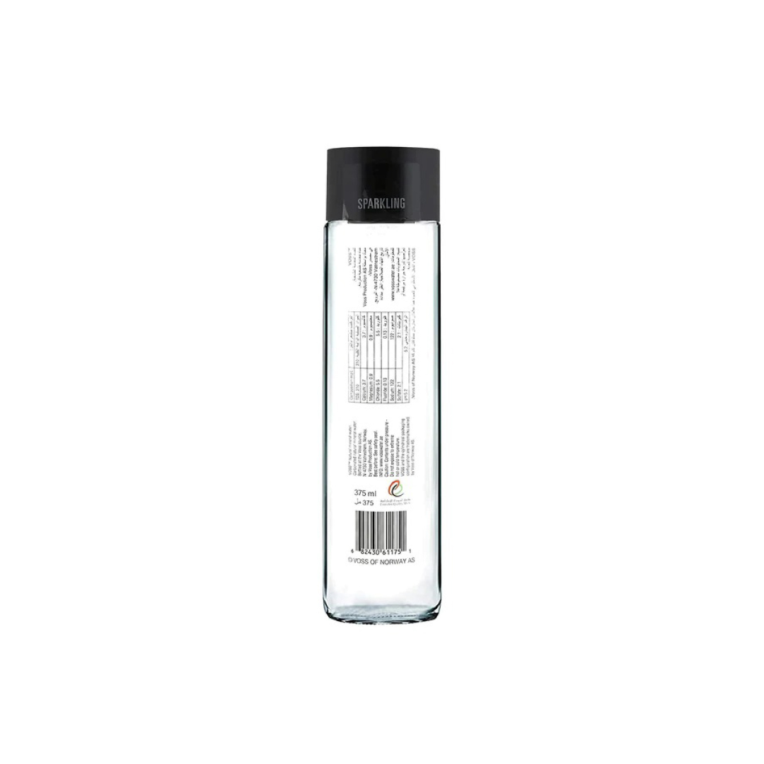VOSS Artesian Sparkling Water, 375ml - Glass Bottle