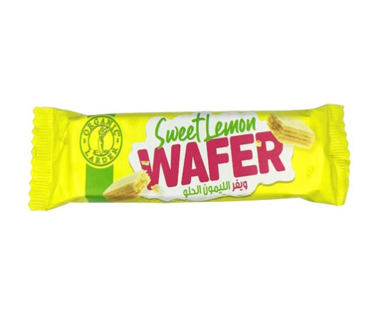 ORGANIC LARDER Sweet Lemon Wafer, 30g - Organic