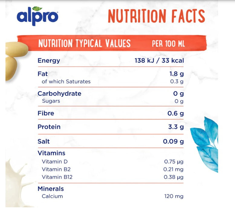 ALPRO Soya Drink unsweetened,1L