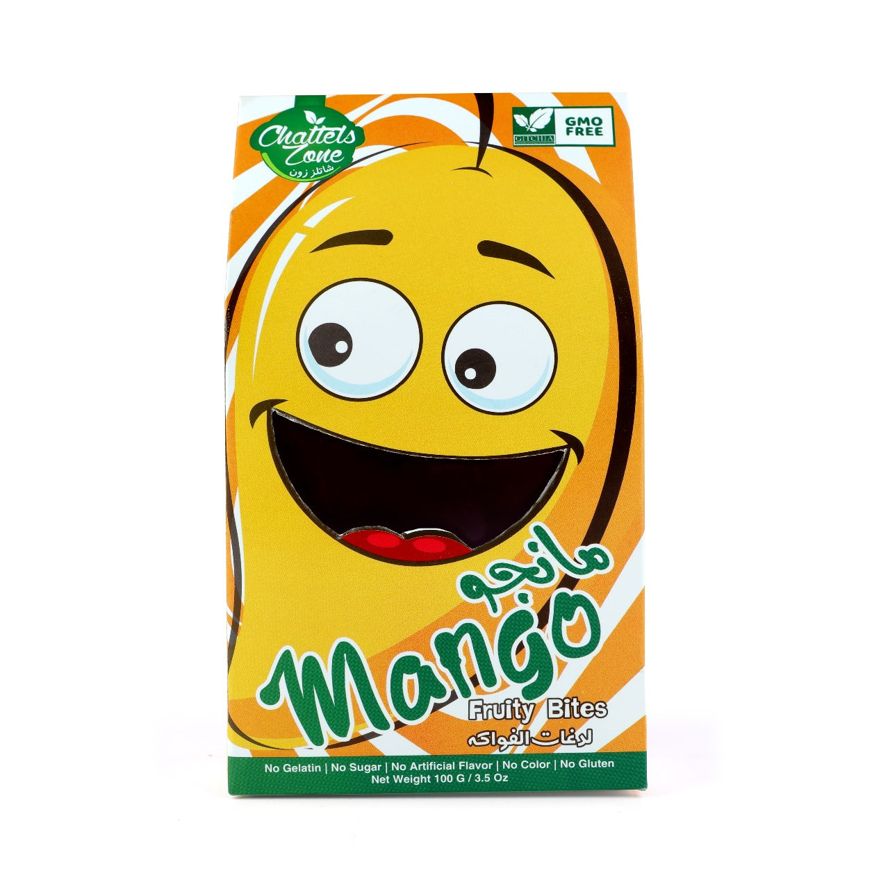 CZ Mango Fruity Bites, 100g - Vegan, Gluten Free, Non GMO, No Added Sugar