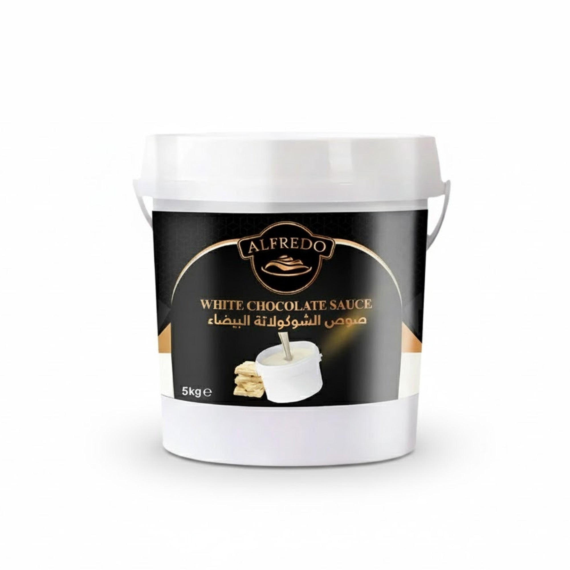 BAKING ESSENTIALS ALFREDO White Chocolate Sauce, 5 Kg