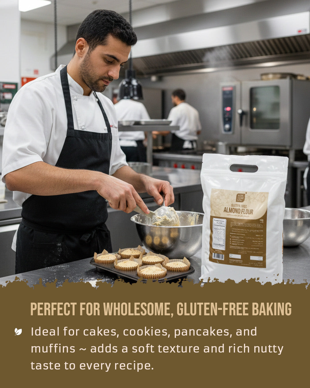 Ecological Gluten-Free Almond Flour, 2.5 Kg
