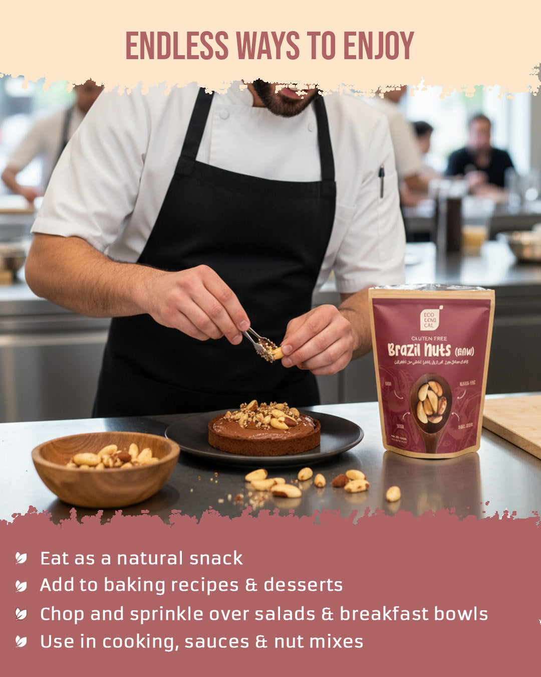 Ecological Brazil Nuts (Raw) 250g