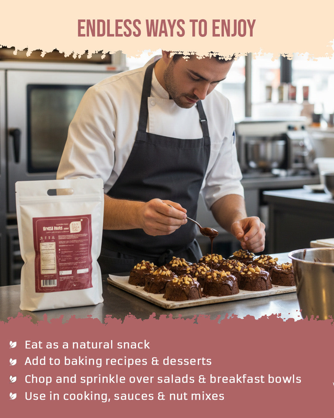 Ecological Brazil Nuts (Raw) 2.5 Kg