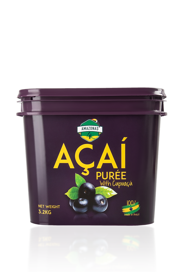 AMAZONAS4U Acai Puree with Cupuacu, 3.2Kg