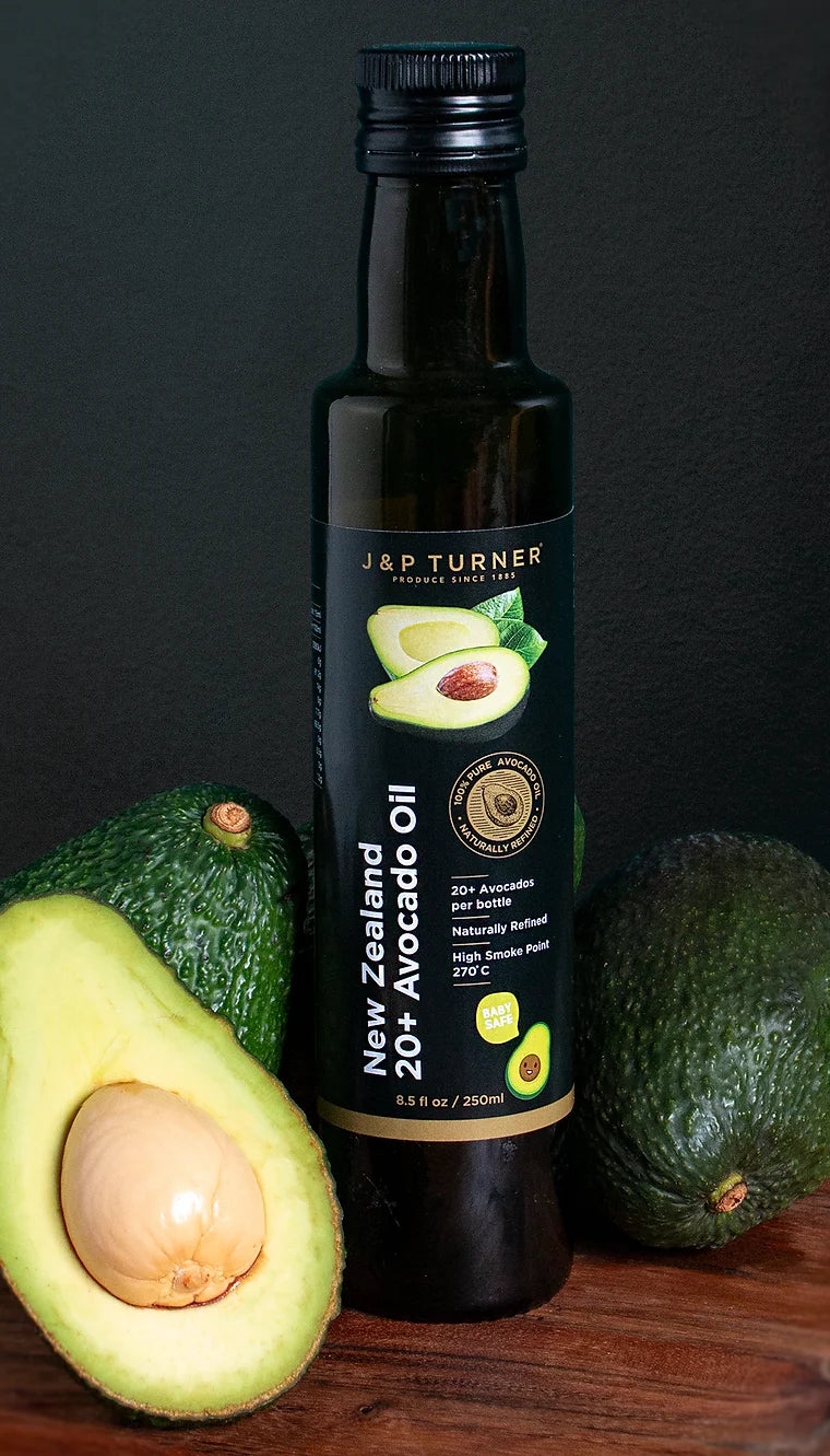 J & P TURNER Avocado Oil, 250ml - Extra Virgin, Cold Pressed