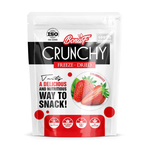 BONAF Crunchy Freeze dried Strawberries 20g
