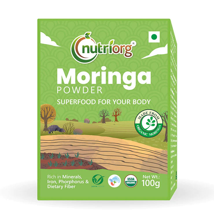 NUTRIORG Moringa Powder, 100gm