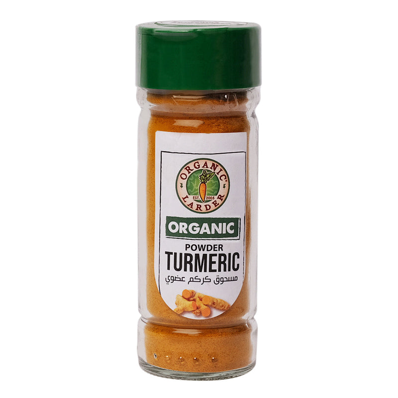 ORGANIC LARDER Turmeric Powder, 45g - Organic, Natural