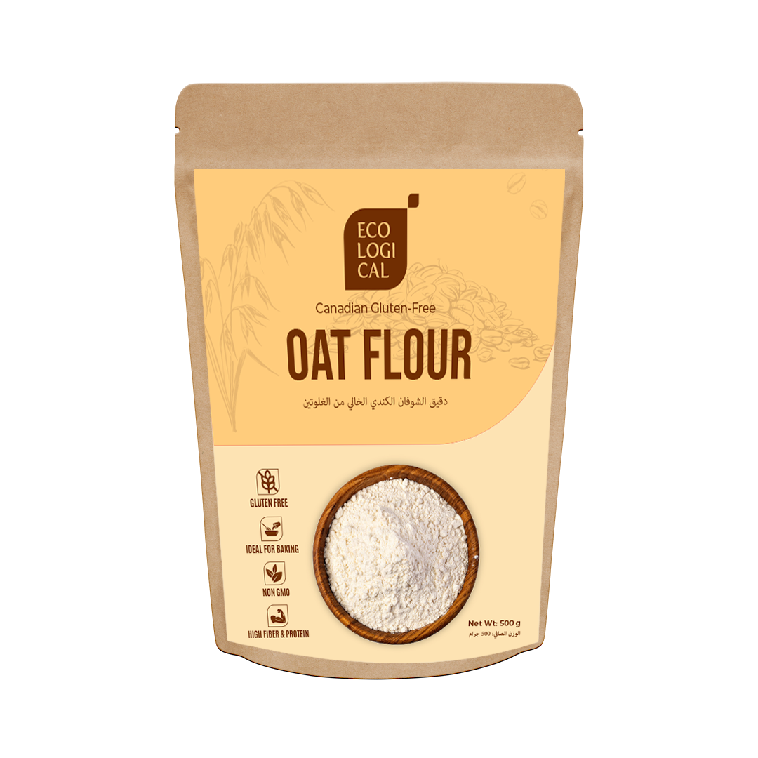 Ecological Canadian Gluten-Free Oat Flour, 500g