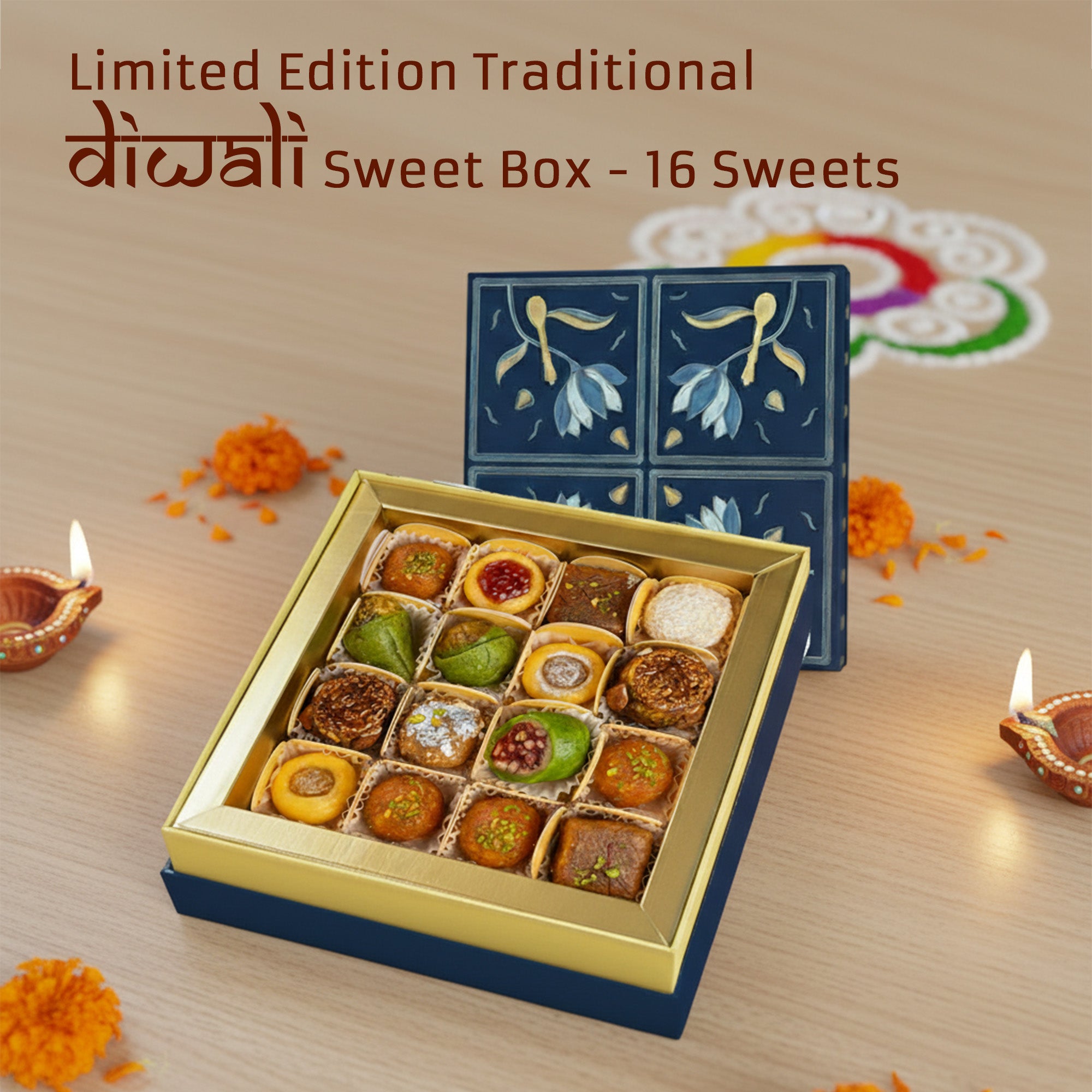 Diwali Traditional Sweet Box - Limited Edition