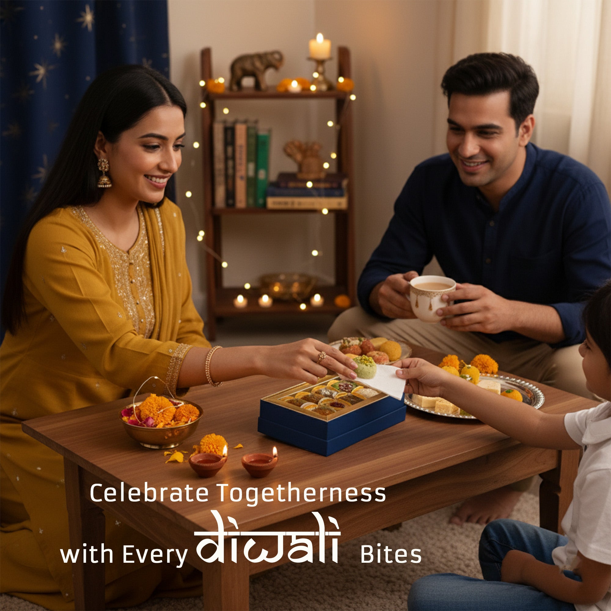 Diwali Traditional Sweet Box - Limited Edition
