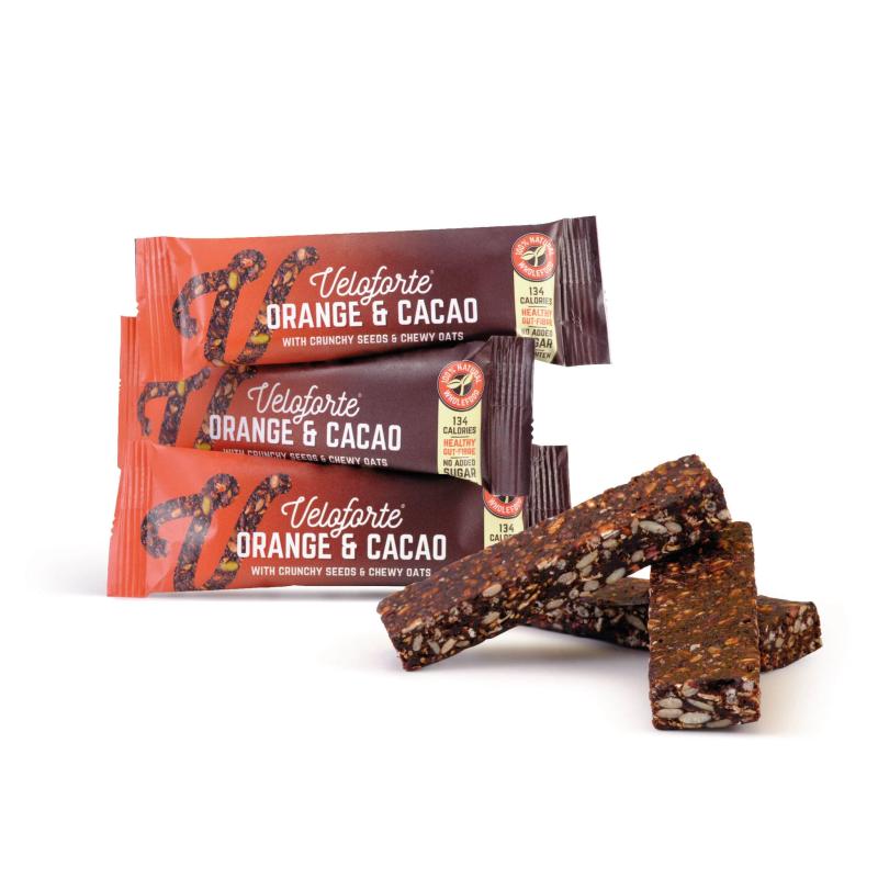 VELOFORTE Orange and Cacao bar, 35g