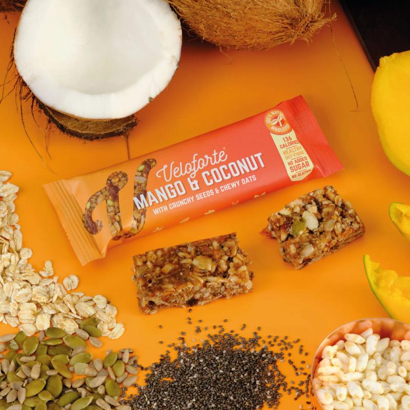 VELOFORTE Mango and Coconut bar 35g