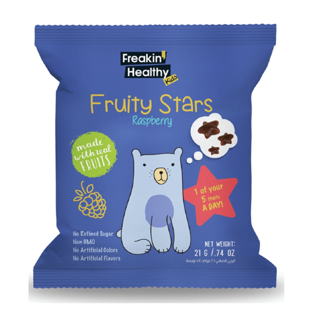 FREAKIN' HEALTHY Raspberry Fruity Stars, 21g