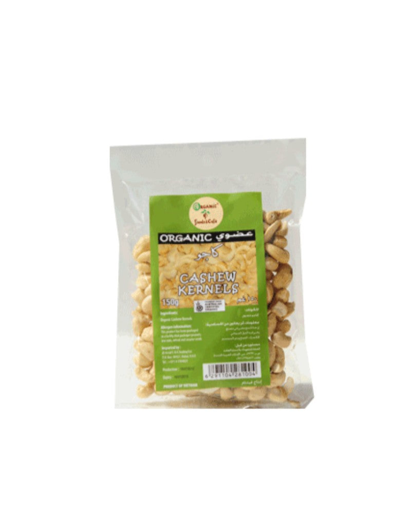 ORGANIC LARDER Cashew Nuts, 150g - Organic, Natural