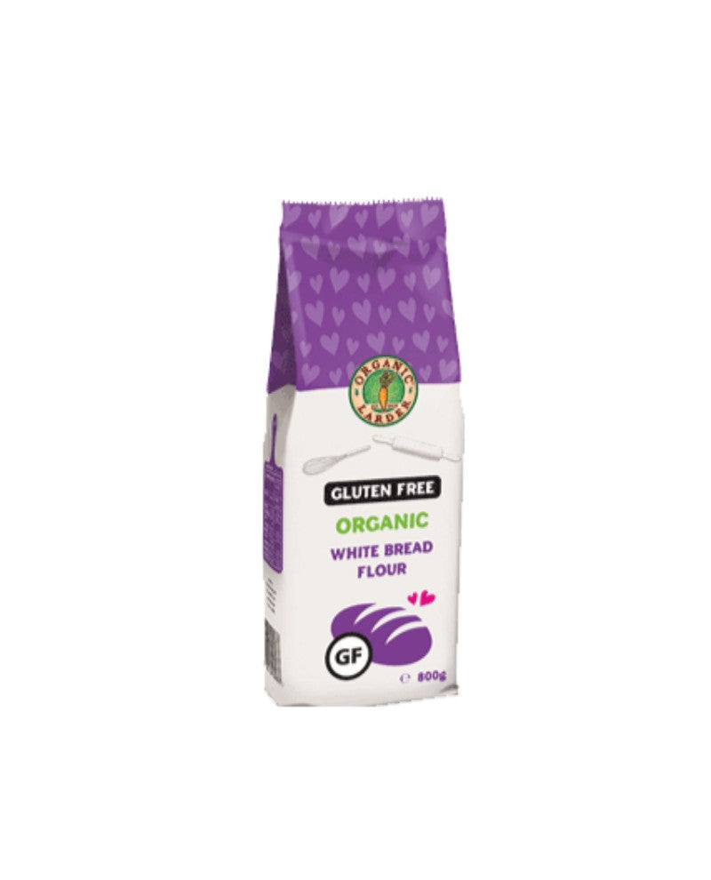 ORGANIC LARDER White Bread Gluten Free Flour, 800g - Organic, Gluten Free, Natural