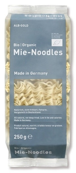 ALB GOLD Mie Noodles, 250g - Organic, Vegan